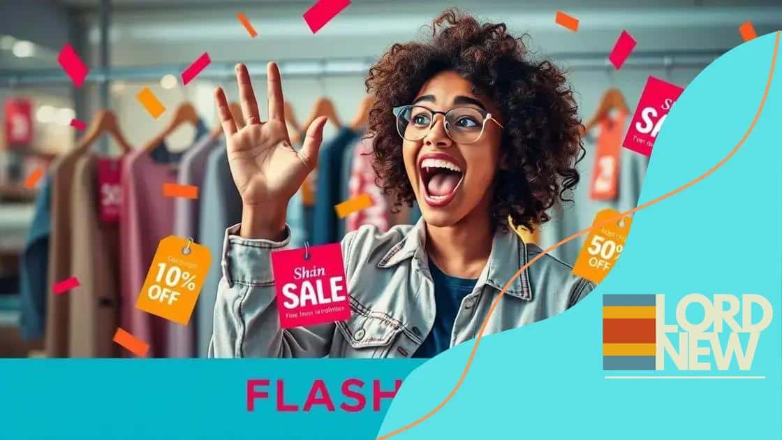 Maximizing savings during a Shein flash sale
